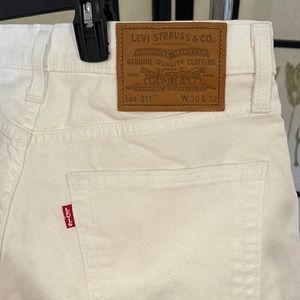 Levi’s White Jeans 511